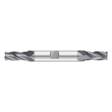Fullerton Tool 37005 | 1/4" Diameter x 3/8" Shank x 5/8" LOC x 3-1/2" OAL 4 Flute TiAlN Solid Carbide Square End Mill