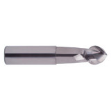 YG1 37579 | 5/16" Diameter x 5/16" Shank x 9/32" LOC x 2-1/2" OAL x 5/32" Radius x 50 Degree Helix Angle 2 Flute Bright Coated Carbide E5974 Ball End Mill