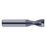 YG1 EG930040 | 4.00mm Diameter x 4.00mm Shank x 5.00mm LOC x 12.00mm LBS x 50.00mm OAL x 0.20mm Radius x 25 Degree Helix Angle 2 Flute TiCN Coated Carbide EG930 Corner Radius End Mill