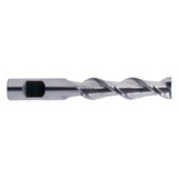 YG1 21554 | 1/16" Diameter x 1/8" Shank x 1/8" LOC x 1-1/2" OAL x 42 Degree Helix Angle 2 Flute Bright Coated Carbide E5254 Square End Mill