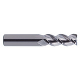 YG1 EA20641C | 1" Diameter x 1" Shank x 2" LOC x 5" OAL x 0.120" Radius x 45 Degree Helix Angle 3 Flute TiCN Coated Carbide E5983 Square End Mill