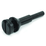 Superior Abrasives 12213 | 1/4" x Up to 1/4" x 1/4" Screw Lock Bell Type Wheel Adapter