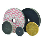 Superior Abrasives 54660 | SHUR-BRITE 1" x 1" x 3/16" Coarse (Density 8) Arbor Mounted Unitized Wheel