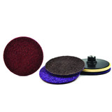 Superior Abrasives 52378 | SHUR-BRITE 4-1/2" Medium Extended Performance Surface Conditioning Hook & Loop Disc