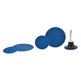 Superior Abrasives 11269 | SHUR-KUT 3" 80 Grit Type R Zirconia Quick Change Disc