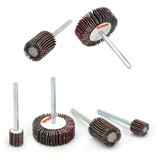 Superior Abrasives 24810 | SHUR-KUT 5/8" x 5/8" x 1/8" 320 Grit Aluminum Oxide Mounted Flap Wheel