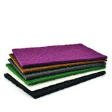 Superior Abrasives 40754 | SHUR-BRITE 6" x 9" Medium Clean & Finish Stainless Steel Hand Pad