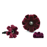 Superior Abrasives 42807 | SHUR-BRITE 1-1/2" x 1/4"-20 Very Fine High Strength Satin Finishing Star