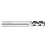 Fullerton Tool 38402 | 1" Diameter x 1" Shank x 3-1/4" LOC x 6" OAL 3 Flute Uncoated Solid Carbide Square End Mill