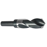 Precision Twist Drill 6000138 | 1-9/16" Diameter 6" OAL 118 Degree High Speed Steel Bright/ST Reduced Shank Drill Bit