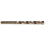 Precision Twist Drill 5996323 | 5/16" Diameter 6-3/8" OAL 135 Degree Cobalt High Speed Steel Bronze Taper Length Drill Bit