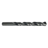 Precision Twist Drill 6001071 | F Diameter 4-1/8" OAL 135 Degree High Speed Steel Steam Oxide Jobber Length Drill Bit