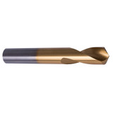 Precision Twist Drill 6000154 | 5/8" Diameter 4-3/8" OAL 90 Degree High Speed Steel TiN Spotting Drill