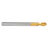 Precision Twist Drill 6000062 | 1/4" Diameter 6" OAL 90 Degree High Speed Steel TiN Spotting Drill