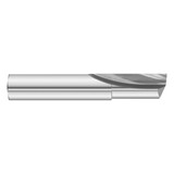 Fullerton Tool 39127 | 1/2" Diameter x 1/2" Shank x 1" LOC x 3" OAL 1 Flute Uncoated Solid Carbide Square End Mill