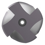 Allied Machine and Engineering TM27NPTFCHM | 1/16 and 1/8"-27 NPTF x 5.95mm Diameter x 6.00mm Shank x 11.30mm LOC x 58.00mm OAL 3 Flute TiAIN Coated Helical Flute Thread Mill