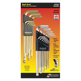 Bondhus 20399 | 22pc 0.050 - 3/8" L-Key Combo Set Hex Key Set