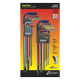 Bondhus 69600 | 22pc 0.050 - 3/8" L-Key Ball End Hex Key Set