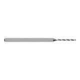 Harvey Tool 20253 | 0.0315" Diameter x 0.3950" Flute Length x 1/8" Straight Shank x 1-1/2" OAL 130 Degree Drill Point Angle Uncoated Solid Carbide Micro Drill Bit