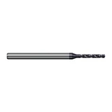 Harvey Tool BGN0330-C6 | 0.838mm Diameter x 3.000mm Shank x 50.000mm OAL 140 Degree Drill Point AlTiN Nano Coated Solid Carbide Micro Drill Bit