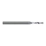 Harvey Tool FBD0315-C8 | 0.800mm Diameter x 3.000mm Shank x 50.000mm OAL 180 Degree Drill Point TiB2 Coated Solid Carbide Micro Drill Bit