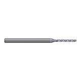 Harvey Tool CBG0390-C8 | 0.990mm Diameter x 3.000mm Shank x 50.000mm OAL 130 Degree Drill Point TiB2 Coated Solid Carbide Micro Drill Bit