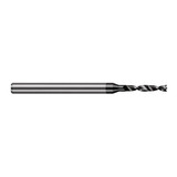 Harvey Tool BSW0760-C4 | 1.930mm Diameter x 3.000mm Shank x 50.000mm OAL 90 Degree Drill Point Amorphous Diamond Coated Solid Carbide Micro Drill Bit