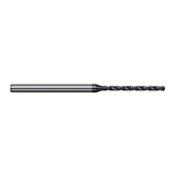 Harvey Tool EFG0595-C6 | 1.511mm Diameter x 3.000mm Shank x 63.000mm OAL 140 Degree Drill Point AlTiN Nano Coated Solid Carbide Micro Drill Bit