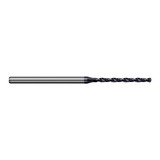 Harvey Tool CHT0984-C3 | 2.500mm Diameter x 4.000mm Shank x 75.000mm OAL 140 Degree Drill Point AlTiN Coated Solid Carbide Micro Drill Bit