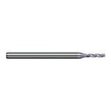 Harvey Tool BAF1405-C8 | 3.568mm Diameter x 6.000mm Shank x 75.000mm OAL 130 Degree Drill Point TiB2 Coated Solid Carbide Micro Drill Bit