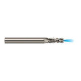 Harvey Tool 17356 | 5/16"-24 Thread x 0.2350" Cutting Diameter 3FL Uncoated Carbide Helical Flute Thread Mill