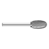 Fullerton Tool 44189 | 1/4" Diameter 1/4" Shank Double Cut Burr