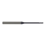 Harvey Tool 861215-C3 | 1/64" Diameter x 0.0450" LOC x 1/8" Shank x 1-1/2" OAL AlTiN Coated Carbide Miniature Ball Deburring End Mill