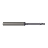 Harvey Tool 991125-C3 | 0.0250" Diameter x 0.0750" LOC x 1/8" Shank x 1-1/2" OAL AlTiN Coated Carbide Miniature Ball Deburring End Mill