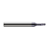Harvey Tool 844431-C3 | 1/32" Diameter x 0.0470" LOC x 1/8" Shank x 2-1/2" OAL AlTiN Coated Carbide Miniature Ball Deburring End Mill