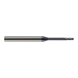 Harvey Tool 851108-C3 | 1/8" Diameter x 0.3750" LOC x 1/8" Shank x 2-1/2" OAL AlTiN Coated Carbide Miniature Ball Deburring End Mill