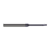 Harvey Tool 966010-C3 | 0.0100" Diameter x 0.0150" LOC x 1/8" Shank x 2-1/2" OAL AlTiN Coated Carbide Miniature Ball Deburring End Mill