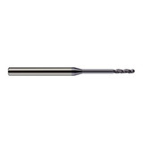 Harvey Tool 13890-C3 |  Diameter x 0.7500" LOC x 1/8" Shank x 2-1/2" OAL AlTiN Coated Carbide Miniature Ball Deburring End Mill