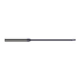 Harvey Tool 40162-C3 | 1/16" Diameter x 0.0930" LOC x 1/8" Shank x 3" OAL AlTiN Coated Carbide Miniature Ball Deburring End Mill