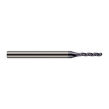 Harvey Tool 12624-C3 | 3/8" Diameter x 1.7500" LOC x 3/8" Shank x 4" OAL AlTiN Coated Carbide Miniature Ball Deburring End Mill