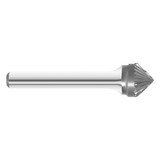 Fullerton Tool 50285 | 3/4" Diameter 1/4" Shank Single Cut Burr