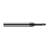 Harvey Tool 33431-C4 | 1/32" Diameter x 0.0460" LOC x 1/8" Shank x 2-1/2" OAL Amorphous Diamond Coated Carbide Miniature Ball Deburring End Mill
