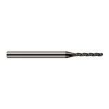 Harvey Tool 34108-C4 | 1/8" Diameter x 1.0000" LOC x 1/8" Shank x 2-1/2" OAL Amorphous Diamond Coated Carbide Miniature Ball Deburring End Mill