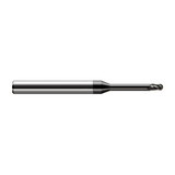 Harvey Tool 34255-C4 | 0.0550" Diameter x 0.0820" LOC x 1/8" Shank x 2-1/2" OAL Amorphous Diamond Coated Carbide Miniature Ball Deburring End Mill