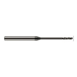 Harvey Tool 10285 | 0.0850" Diameter x 0.7500" LOC x 1/8" Shank x 2-1/2" OAL Amorphous Diamond Coated Carbide Miniature Ball Deburring End Mill