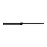 Harvey Tool 49308-C4 | 1/8" Diameter x 0.1870" LOC x 1/8" Shank x 3" OAL Amorphous Diamond Coated Carbide Miniature Ball Deburring End Mill