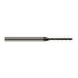 Harvey Tool 36093-C4 | 3/32" Diameter x 1.4000" LOC x 1/8" Shank x 3" OAL Amorphous Diamond Coated Carbide Miniature Ball Deburring End Mill