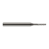 Harvey Tool 76675 | 0.0750" Diameter x 0.2250" LOC x 1/8" Shank x 1-1/2" OAL Uncoated Carbide Miniature Ball Deburring End Mill