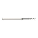 Harvey Tool 13847 | 3/64" Diameter x 0.2500" LOC x 1/8" Shank x 2-1/2" OAL Uncoated Carbide Miniature Ball Deburring End Mill