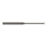 Harvey Tool 13885 | 0.0850" Diameter x 0.7500" LOC x 1/8" Shank x 2-1/2" OAL Uncoated Carbide Miniature Ball Deburring End Mill